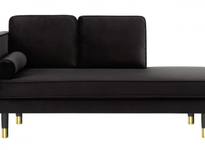 Chaiselongue Kreative Möbel Neu Wohnzimmer Modern Design Schwarz Sofa